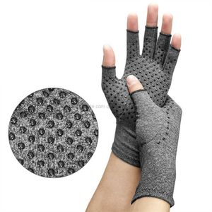 Wrist Support Sports Safety Compression Arthritis Gloves Wrist Support Cotton Joint Pain Relief Hand Brace Women Men Therapy Wristband Compression Gloves