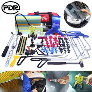PDR Rods Hooks Tools Car Toolkit Dent Remover Auto Repair Body Hail Removal Door Ding Dent Damage Repair Very Popular Tool Kit198m