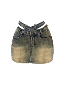 Röcke Sommer Frauen Korean Fashion Mini Eine Linie Jeans Rock sexy Mädchen Y2K STREEDWEY COQUETTE GYARU 2000er Jahre Ästhetisches Design Vintage 230720