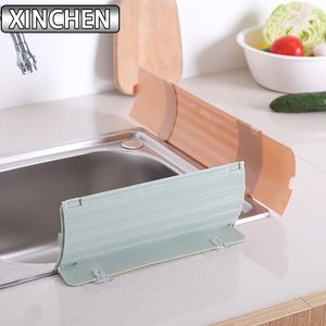 Clothing Storage Plastic Waterproof Baffle Screen Sink Water Splash Guard Anti Board Fruit Vegetable Washing Kitchen Gadget