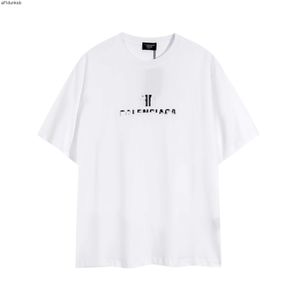 Kvinnor Anti Balencaigaly ärmar Balencigaly Fashion Balenciagas Designer B-11 Korta Herr T-shirts T Wrinkle Shirts Ity Casual Soft Clothing Cotton Christine Christine