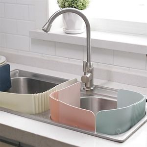 Kitchen Faucets Sink Splash Baffle Board Dish Washing Attached Strong Suction Cup Bathroom Basin Water Guard DCS