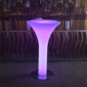 Mesa de bar com iluminação iluminada para móveis de bar com led para interior ou exterior 278 W