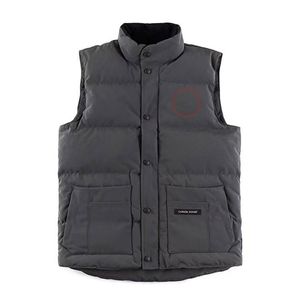 Colete de grife masculino colete de luxo com capuz colete de penas colete de penas feminino de inverno puffer colete ao ar livre quente sem mangas penas Outwear 19 cadeia de salada colete masculino