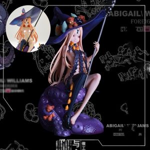 Anime manga 22 cm japansk tjej öde Grand Order Anime -figurer Abigail Williams PVC Action Figur Toy Adults Collection Model Doll presenter
