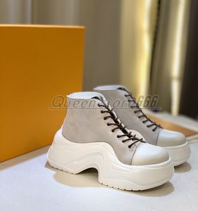2023 novo designer de luxo Archlight Runway Dress Sapatos de fundo arqueado Chunky Trainers Tênis de plataforma para sapatos femininos tamanho 35-41
