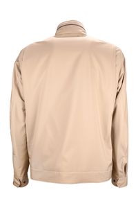 Mężczyzny Kurtki Loro Piana Autumn Long Rleeve Zipper Casual Khaki Płaszcz Kurtka Otwarta