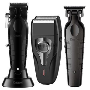 Clippers Trimmers Kemei Hair Clipper KM2296 KM2299 KM1103A Barber Electric Hair Clipper 세트 남성 수염 트리머 헤어 커팅 하인 트리머 x0728