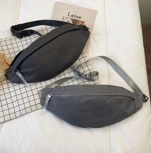 High-end stor kapacitet utomhus casual bältespåsar Enkla bekväma axelväska Män och kvinnor Par Crossbody Väskväskor