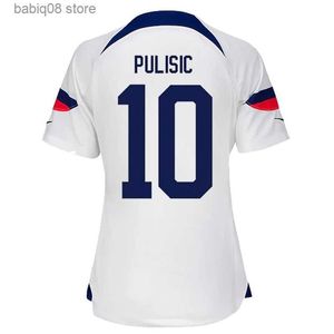 2023 United Pulisic Morris Mens Soccer Trikots Nationalmannschaft 22 23 Amerika Dest McKennie Yedlin Acosta Aaronson States Home Away Football Shirt Uniformen T230720