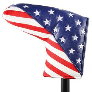 Other Golf Products Golf Putter Cover Headcover for Blade Golf Putter Red White Black Head Cover 230720