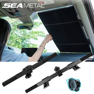 Retractable Windshield Sun Shade for Cars, Trucks, and SUVs - UV Protection for Front Windows - 230720