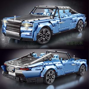 Blocks MORK 2903pcs Original Technical Building Sports Racing Car MOC Supercar Models Kit Bricks Toys for Kids Boys Gifts T5018 230721