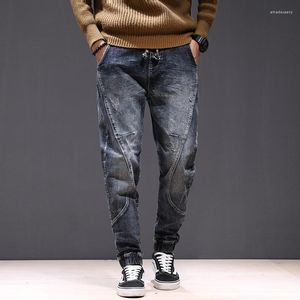 Мужские брюки 2023 Joggers Jean Men Мотоциклевые джинсы уличная одежда для дороги.