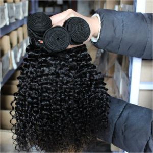 (3 Bundles Deal) 11A Estensioni dei capelli umani non trattate di seta dei capelli vergini di lusso peruviano indiano malese cambogiano brasiliano fasci di capelli dell'onda di acqua