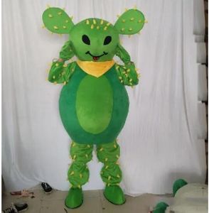 Halloween Cactus Mascot Costume Top Quality Cartoon Green plant dolls Anime theme character Christmas Carnival Party Costumes
