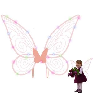 Nowość gier dziewczęta Wróżki Halloween Angel Wing Kids Ubieraj się na księżniczkę motylki przyjęcie akcesoriów przychylność 230721