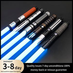 LED Light Sticks TXQ SNV4 Bluetooth Lightsaber RGB rave 12color Laser Combat Sword Gift Jedi Metal Handle Heavy Dueling Force Toys Glow Luminous 230721