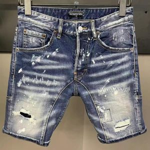 DSQ Phantom Jeans Jeans Мужчины джинсы Mens Luxury Designer Skinny Ruped Cool Guy Casal Hole Denim Fash