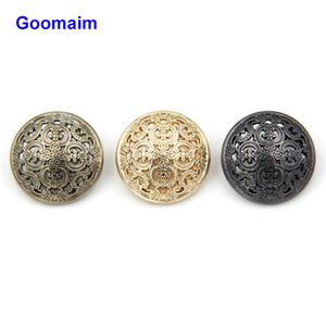 100st Lot 20 mm Fashion Palace Style Hollow Metal Buttons Overcoat Syinglegering Jeans Buttons For Clothes Jeans Buttons Palace PA2870