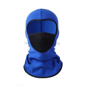 Utomhusfleece mask Motorcykel cykel cykling sport vindtät skidan full ansiktsmask multifunktion balaclava hatt hals varmare dammtrodt halsduk