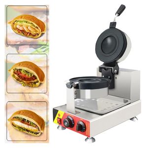 Elektrisk UFO Hamburger Bread Makers Waffle Machine Panini Press Waffle Maker265q