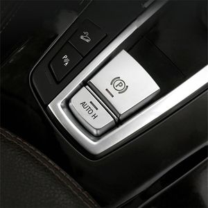 Auto H Elektroniska handbromsknappar P File paljetter Decoration Cover Trim för BMW X5 E70 F15 X6 E71 F16 CAR STYLING INTERIOR262F