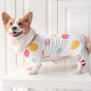 Odzież dla psów jesień i zimowe bawełniane piżamy