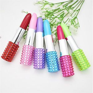 Student Cute Creative Lipstick Plastic Nowator Ballpoint Pen Kawaii Roller Ball Pistor