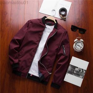Men's Jackets Leisure Spring New Men's Bomber Zipper Jacket Male Casual Streetwear Hip Hop Slim Fit Pilot Coat Men Clothing Plus Size 6XL L230721