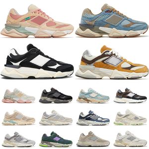 Män kvinnor 9060 skor Penny Cookie Pink Age of Discovery 9060s Sneakers Baby Shower Blue Blue Haze Rain Cloud Workwear Mens Trainer