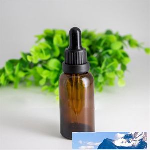 1OZ 30ml Clear Blue Green Amber Glass Dropper Bottles with Dripper Cap and Glass Tip 330pcs Lot 2539