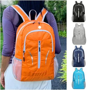 2023- Mens Camping Hiking Backpacks Students Laptop Bag Bags Knapsack Casual Travel Boys Girls Outdoor School Backpack Folded