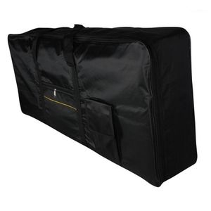 Bärbar 61-nyckeltangent tangentbord Electric Piano Padded Case Gig Bag Oxford Cloth1204i