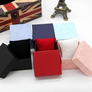 Whole-45pcs lot Factory Whole Watches Boxes With Pillow Watch Gift Box Packaging WristWatch Jewelry Gifts Boxs Watches cas341H