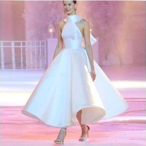 Kostka Eleganckie sukienki wieczorowe 2019 Najnowsze satynowe marszczenie niestandardowe wykonane przez formalne przyjęcie zużycie pasa mody PROM245O