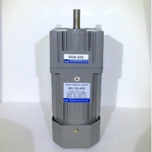 Novo motor da caixa de engrenagens do motor de engrenagem 5IK60GN-C em 220 VAC fora Potência 60W taxa de redução 130 have18 tipos de motor CA vertical com um ventilador304I