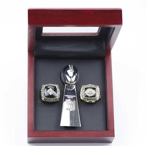 1981 1998 Cincinnati Tiger Championship Ring 2 pezzi più scatola dei trofei