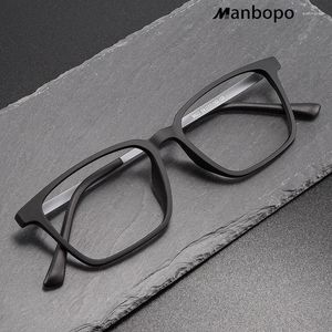 Sunglasses Pure Titanium Material Myopia Prescription Glasses Frame Large Face Ultra-light