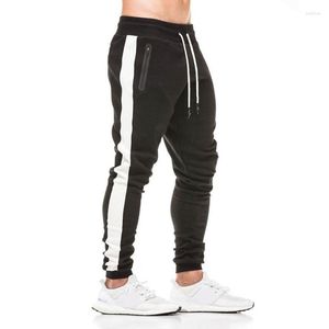 Men's Pants Striped Tracksuit Running Sweatpants Joggers Men Streetwear Sportswear Fitness Clothing Male Training Track Trousers