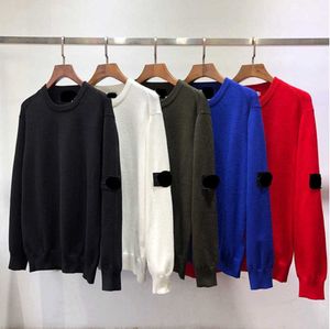 2021 Designer Sweater Tech fleece Hoodies Stone Sweatshirts Jumpers T Shirt Jacket Fashion Clothing Embroidery Sleeve Pullover Man Tidal Motion current 625ess