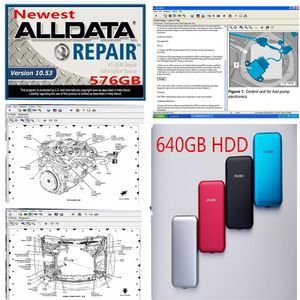 2020 Продажа V10 53 Alldata Software в 640 ГБ HDD USB3 0 Fast All Data Высококачественный дисковый диск Alldata3109