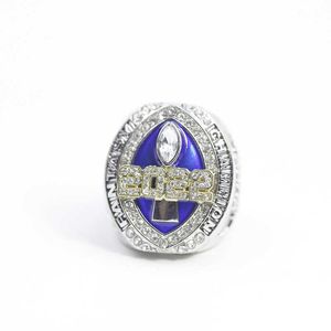 Anéis de banda 2022 Ffl Fantasy Football Champion Ring Oval Design