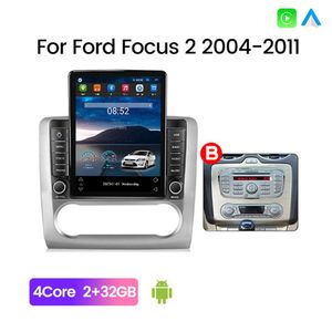 9 Android Quad Core Car Video Multimedia Touch Screen Radio for 2004-2011 Ford Focus Exi AT com Bluetooth USB WIFI support 2534