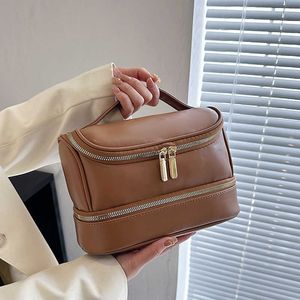 Borsa per il trucco Borsa per cosmetici da viaggio di grande capacità Borsa per il lavaggio personale di celebrità online di alta bellezza Grande 230524