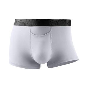 Mutande Uomo Sexy Trasparente Pene Ghiaccio Seta Biancheria Intima Stile Separazione Tinta Unita Boxer Pantaloni Traspiranti Studenti219z