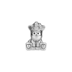 Pandulaso Bruno Das Einhorn Charm Silber Perlen für die Schmuckherstellung Fit Chairms 925 Silber Armband Armreif Modeschmuck Herbst 266u