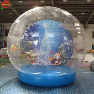 Navio de ar livre atividades ao ar livre eventos de festa de aniversário gigante inflável globo de neve humana cabine de fotos para casamento