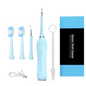 Escova de dentes Balança dental ultrassônica elétrica removedor de dente de cálculo agente de limpeza coloração de dente de alta frequência Ferramenta de tártaro ferramenta de clareamento de dente 230720