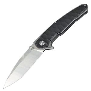 M7635 Большой флиппер -складной нож D2 Satin Tanto Blade Cnc G10 ручка с шарикоподшипни